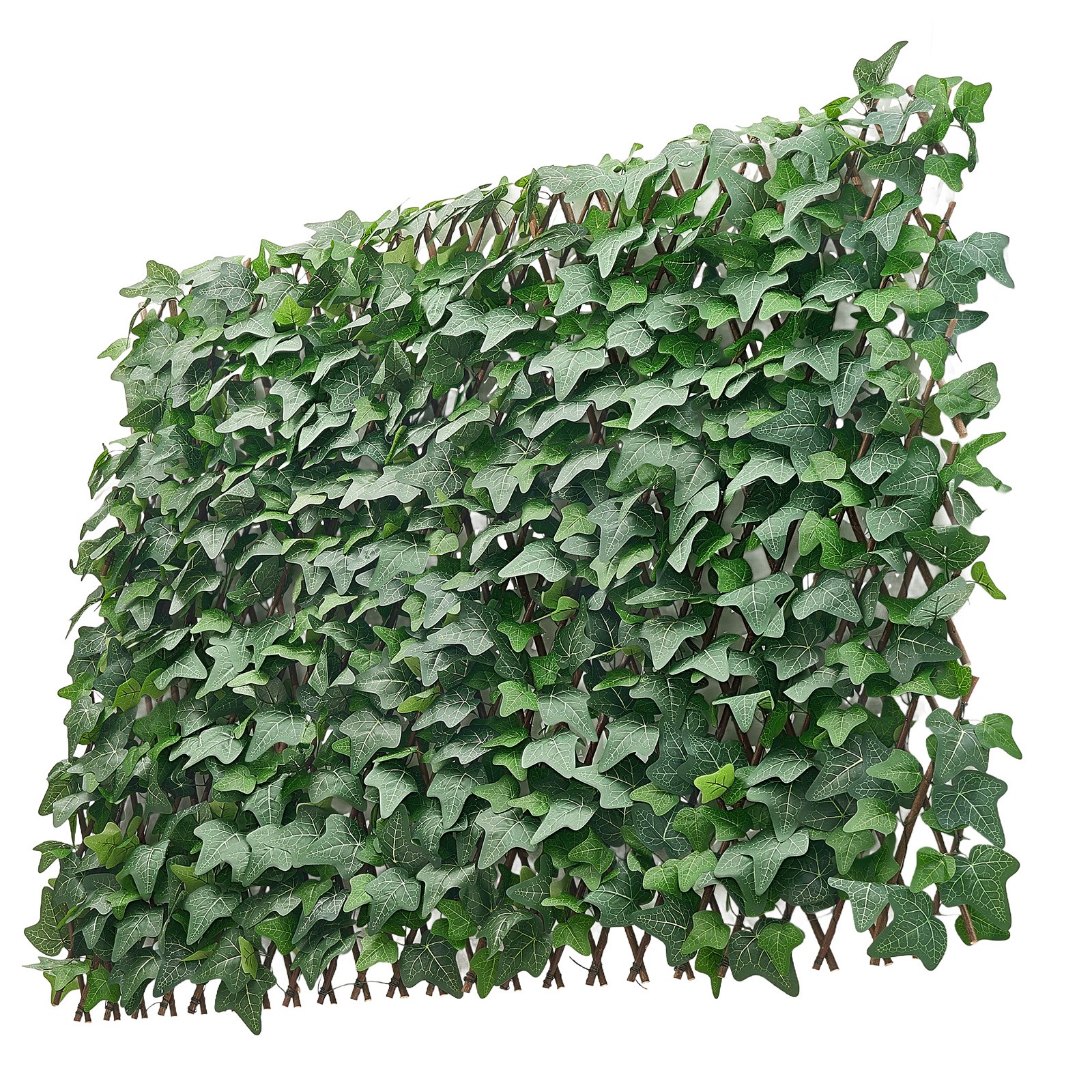 Uimoso Expandable Privacy Screen 25 x 126 in Artificial Plant Wall for Patio
