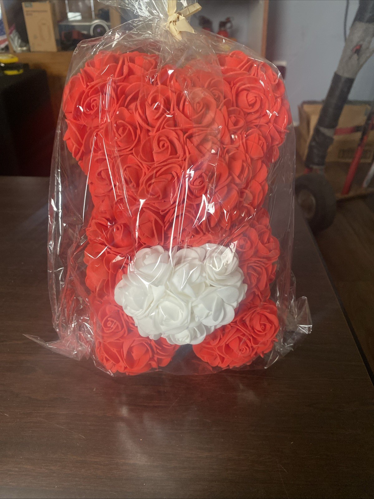 Rose Teddy Bear for Mom Mother’s Day Birthday Valentine anniversary