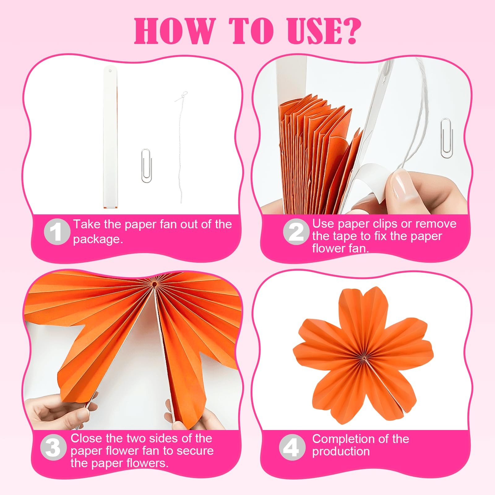 9 PCS Paper Flowers Wall Decorations Giant Floral Classroom Decor 814 Inch