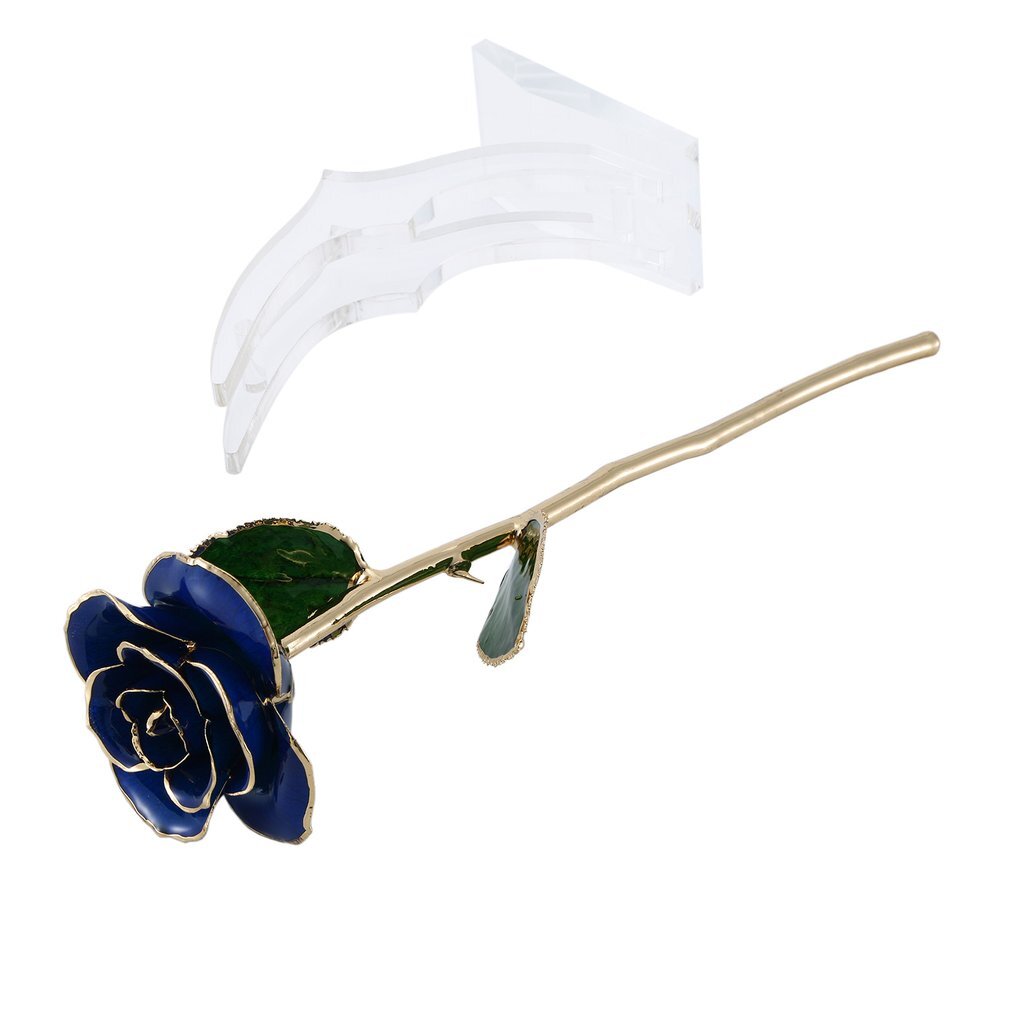 24k Real Dipped Rose Gold Rose Portable Gold Dipped Rose Artificial Rose M4