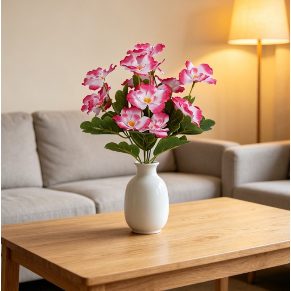 Silk Flower Artificial Daisy Butterfly Decor for Wedding Home Outdoor