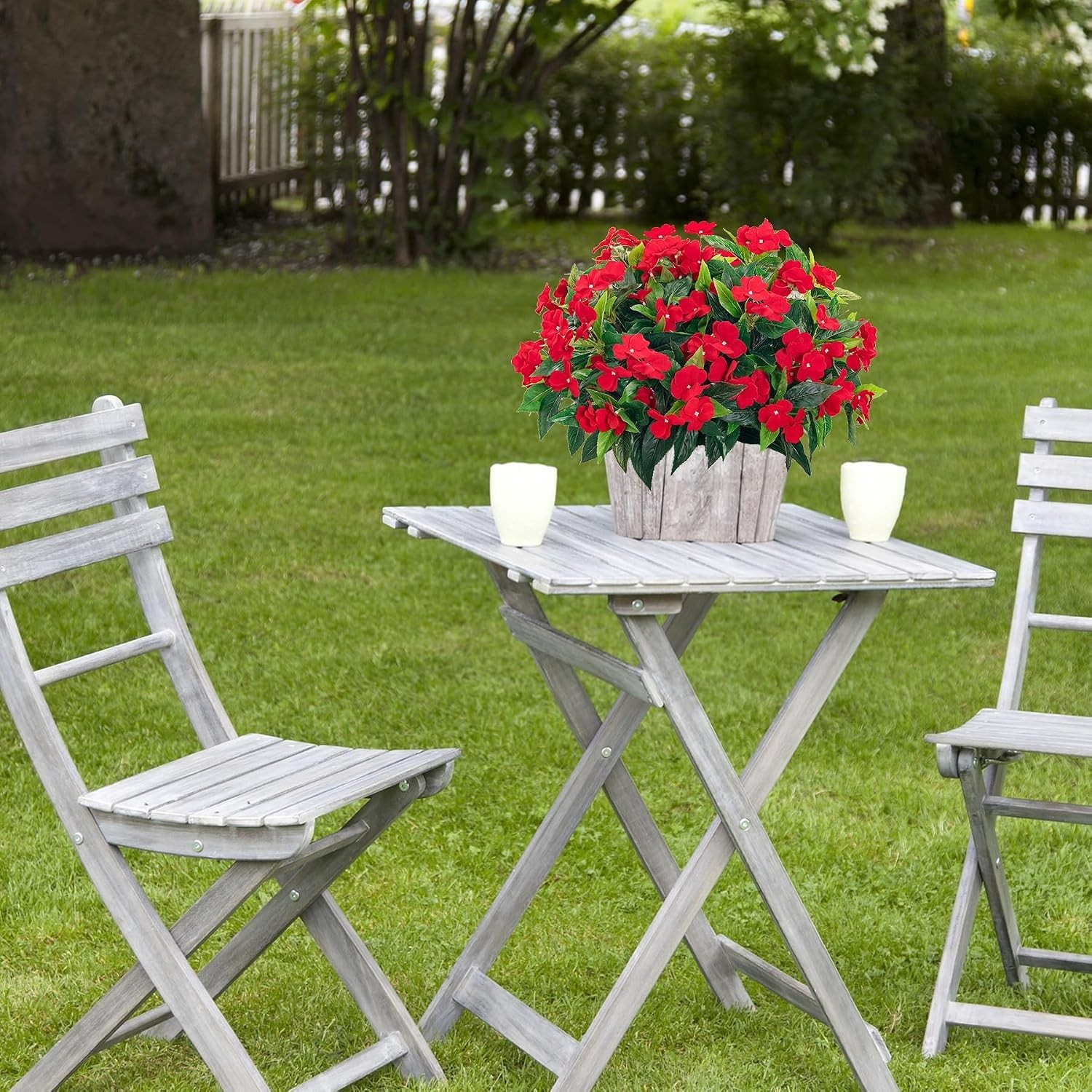 All-Season Artificial Impatiens Bouquet