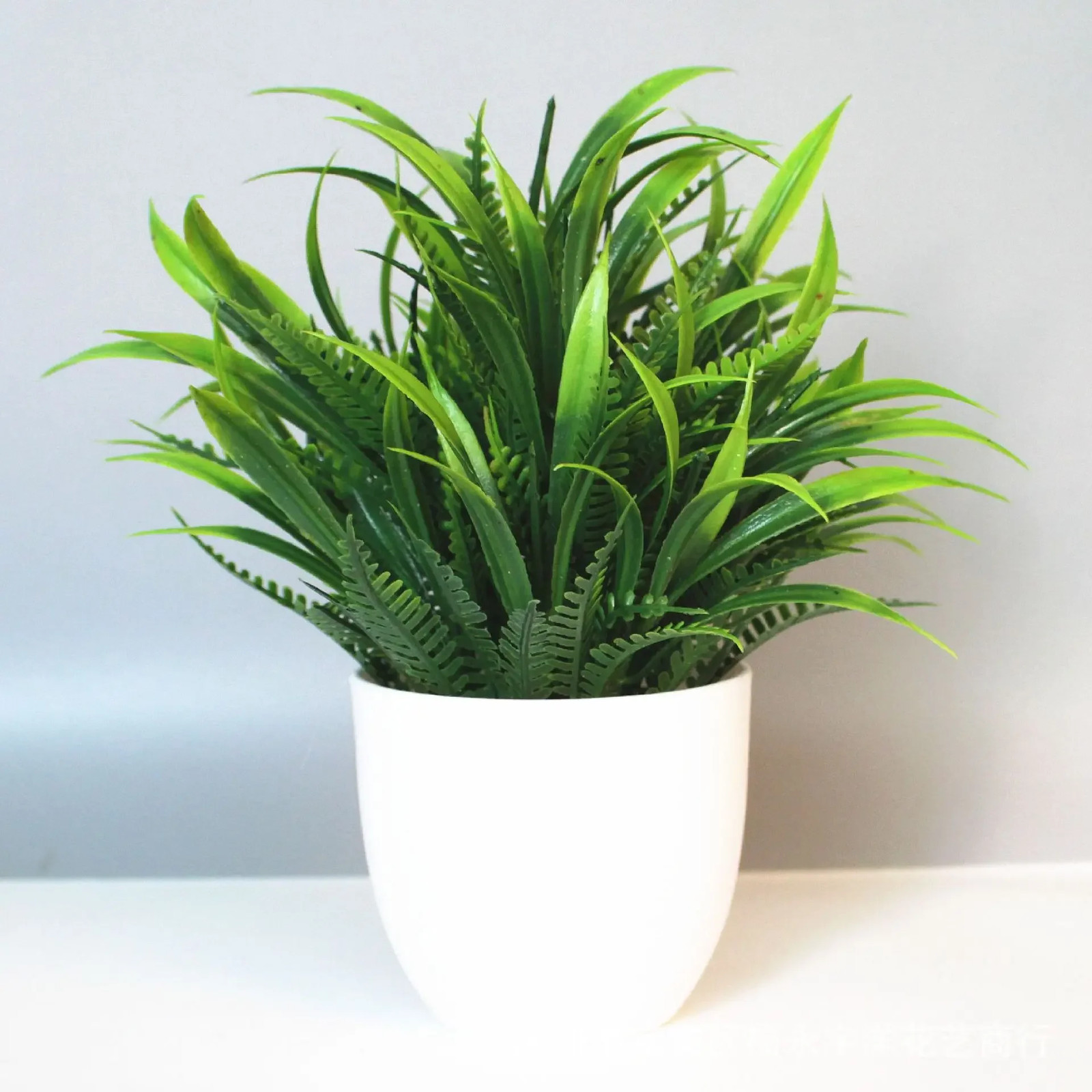 Artificial Bonsai Plant Small Potted Fake Green Decor Indoor Outdoor 17cm..