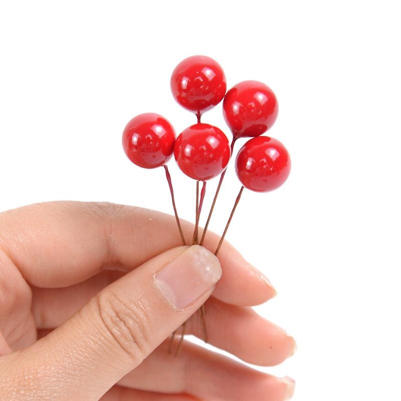 50–300pcs Pearl Stamens Artificial Flowers Berries for Wedding Home Decor