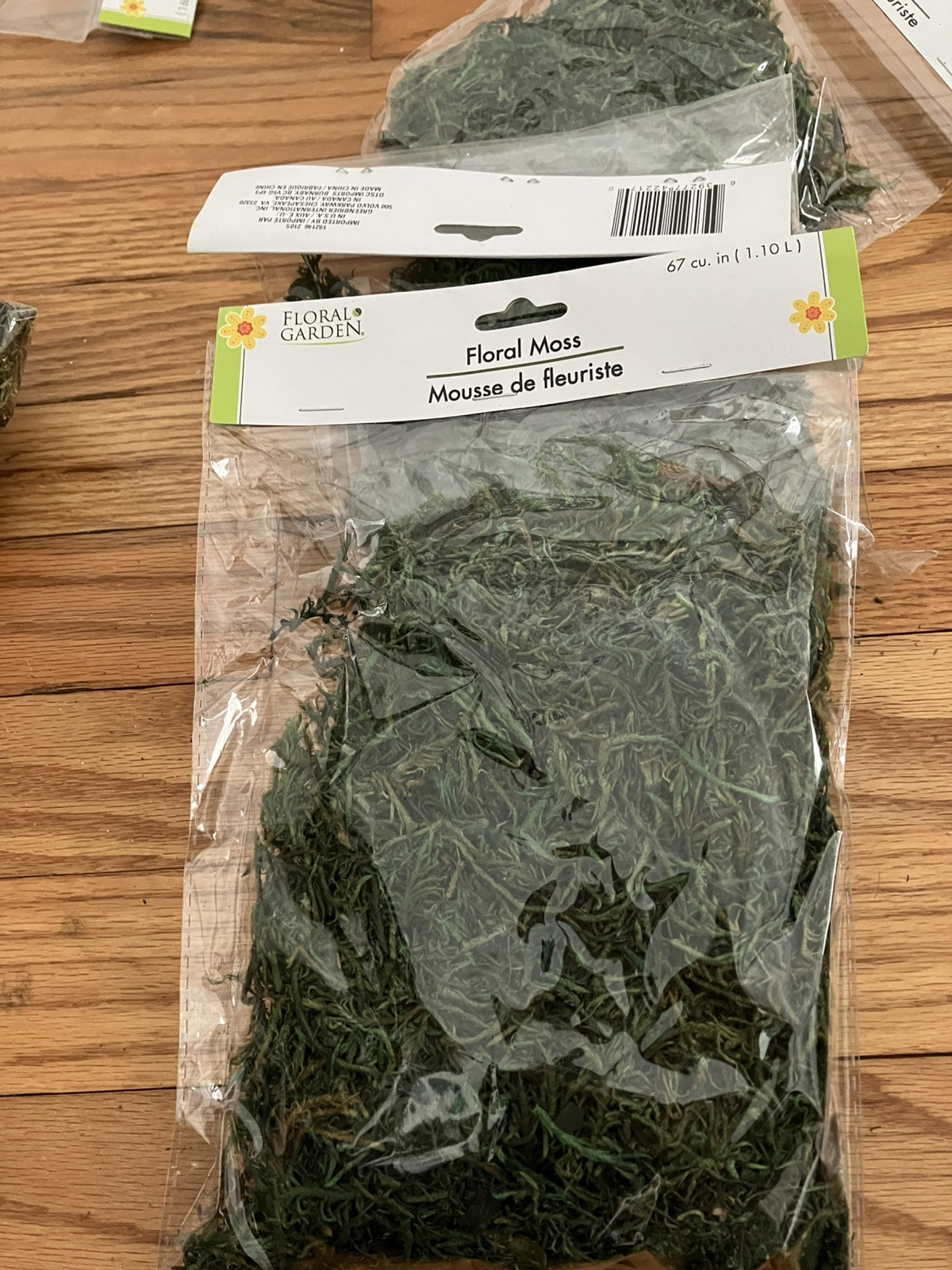 Floral Garden Decorative Moss – Lot Of 3