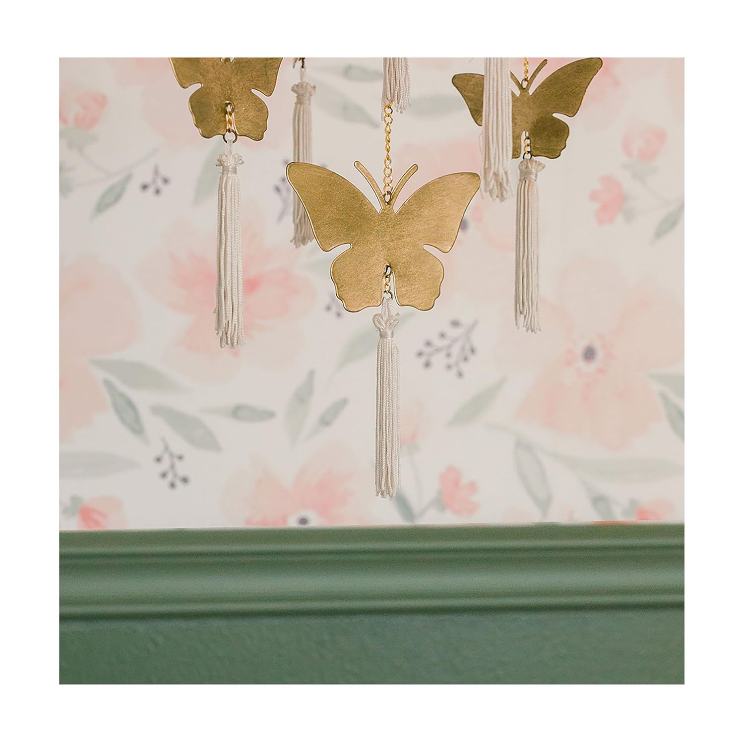 Butterfly Nursery Décor for Boys and Girls, Ceiling Hanging, 6′ x 6′ X 36′