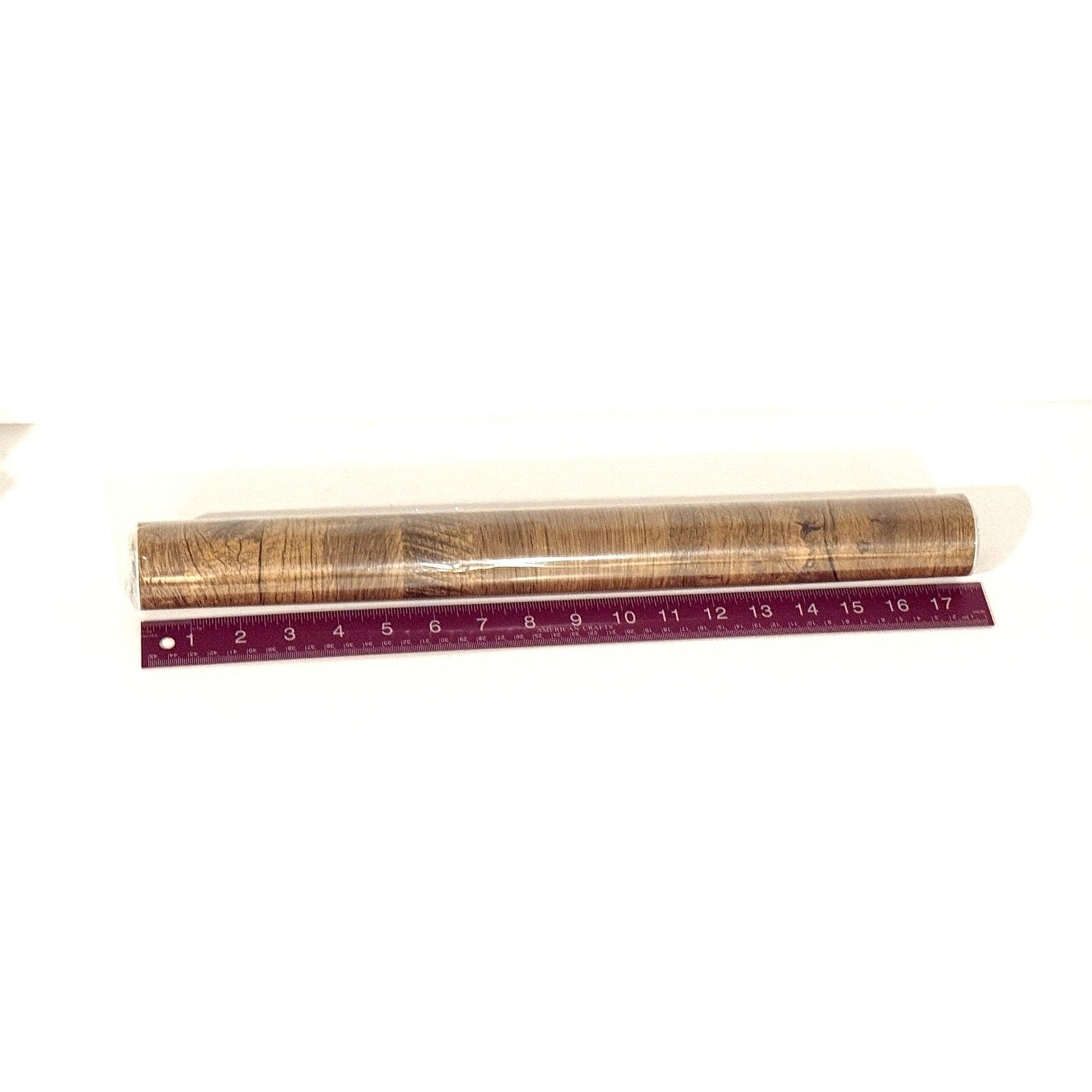 Wood vintage style contact paper roll 197×17 inches approx peel and stick