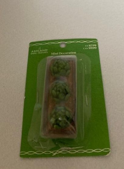 Ashland – Spring – Mini Decor – Artichoke Plant – New – Perfect for Fairy Garden