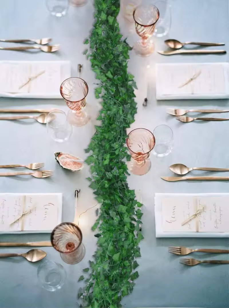 12 Pack 84 Feet Fake Ivy Leaves Artificial Garland Greenery Hanging Plant Decor