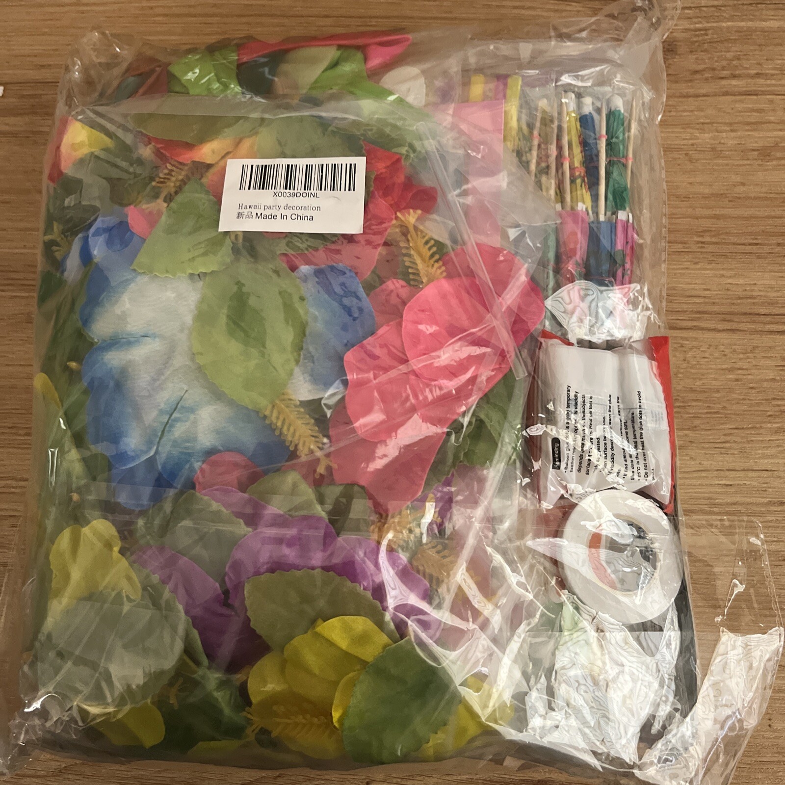 Hawaiian Luau Party Decorations 157Pcs NEW
