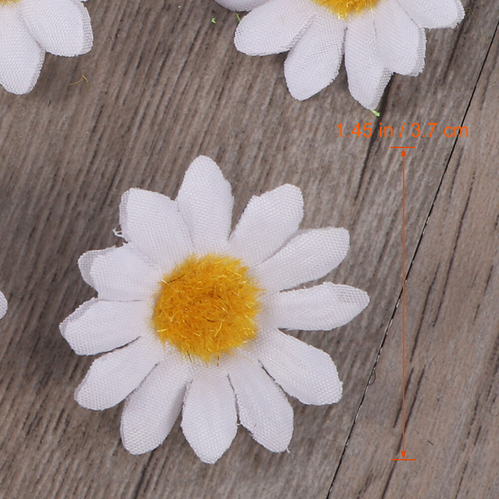 Daisy Flowers Heads DIY Beautiful Gerbera Head for Baby Shower Party Decoration