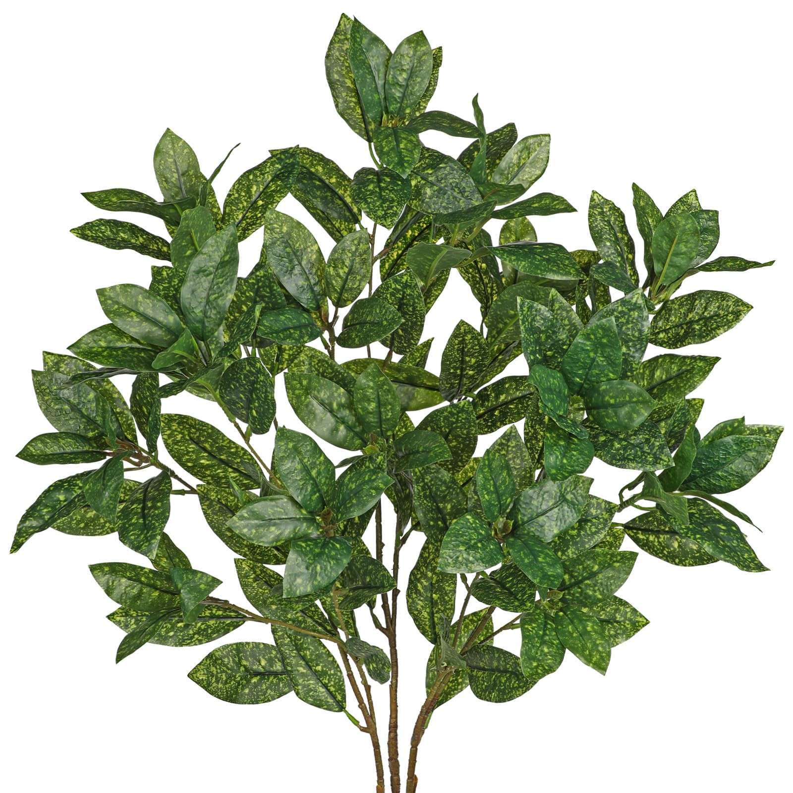 33″ Artificial Dracaena Leaves Branches for Floral Arrangements, 3 Pcs Faux L…