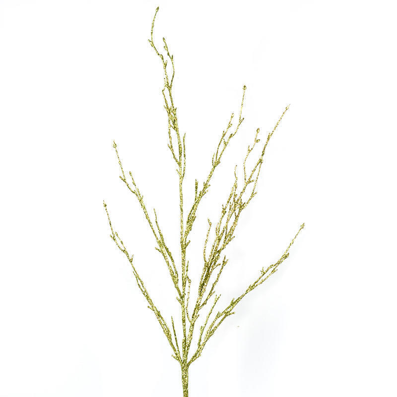 Package of 4 Sparkling Green Artificial Twig 36″ Sprays