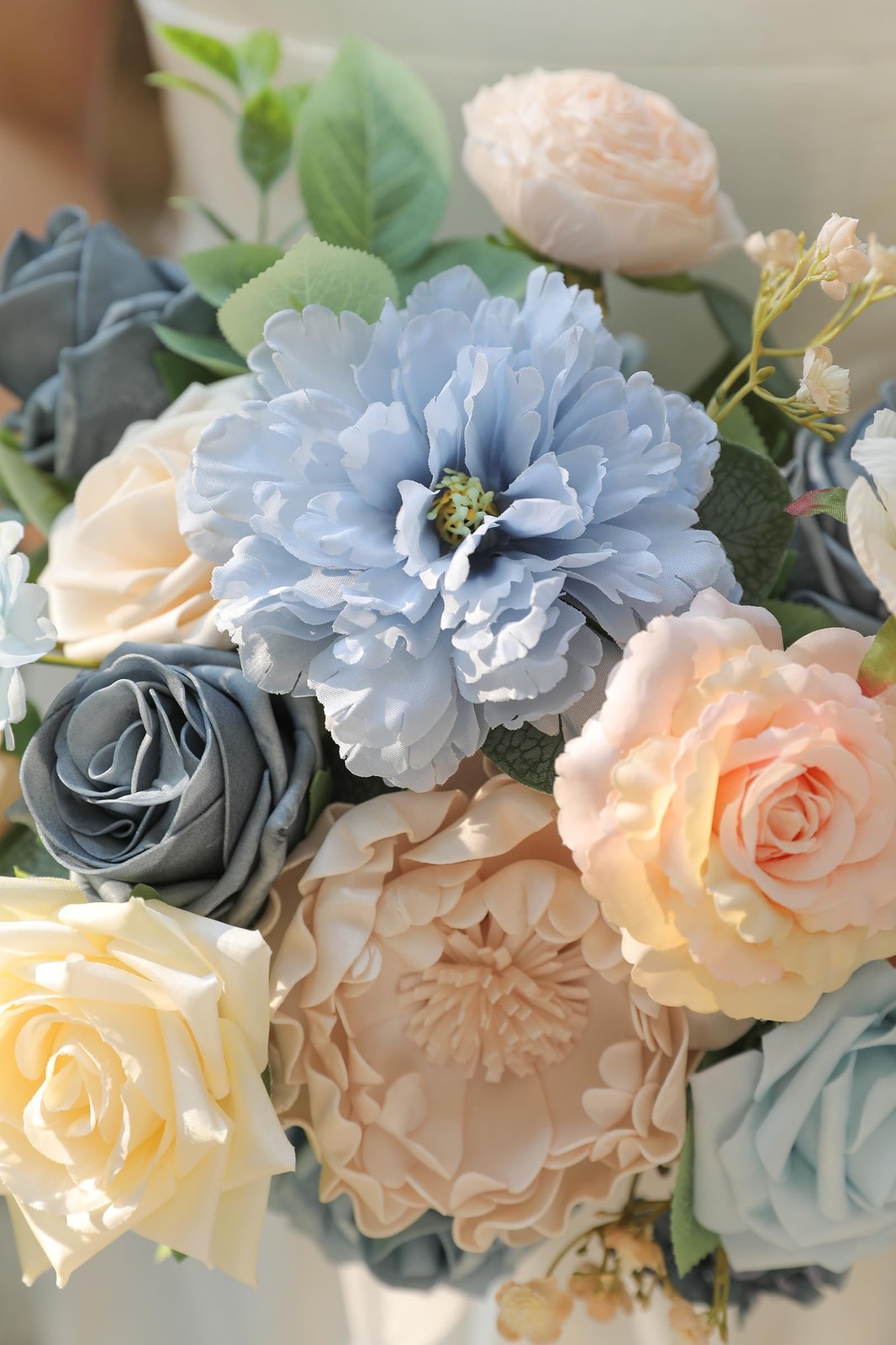 Artificial Flowers Combo Box Set For DIY Wedding Bouquets Centerpiece Decor