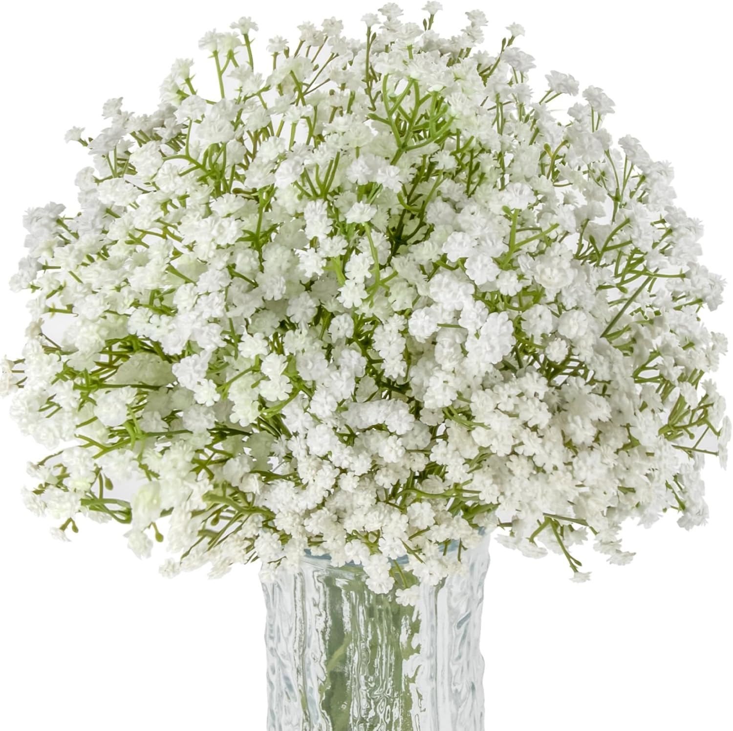 36Pcs Fake Gypsophila Plant Artificial Pink White Baby Breath Flowers Decoration