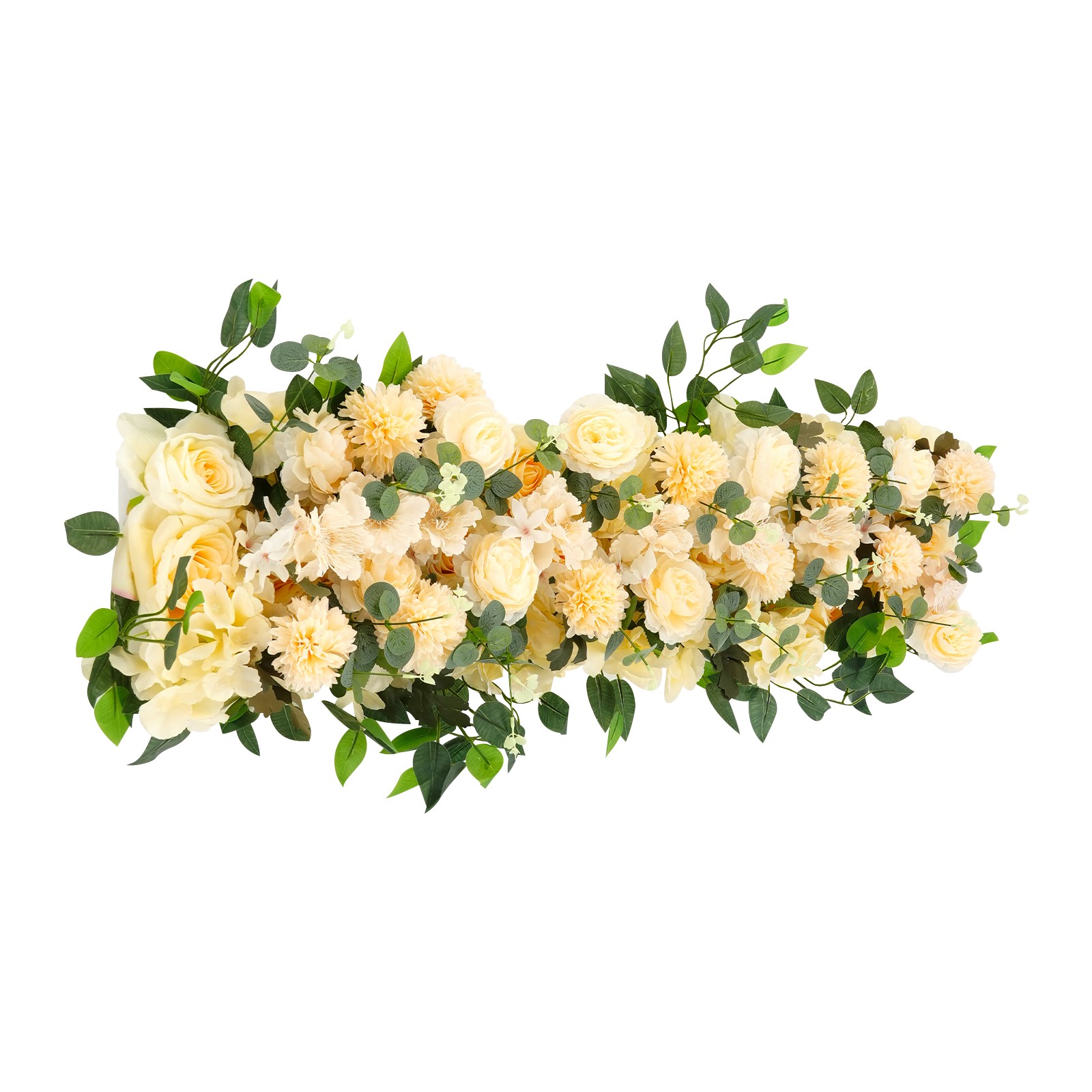 Artificial Flower, Artificial Flowers Row, Artificial Flower Row for Home Party