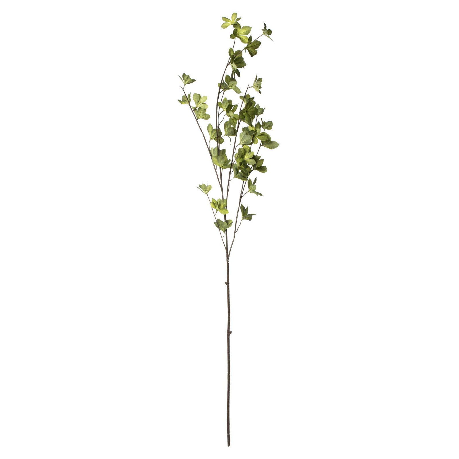 Vickerman 46″ Fabric Artificial Castor Bean Leaf Spray in Green (Set of 3)