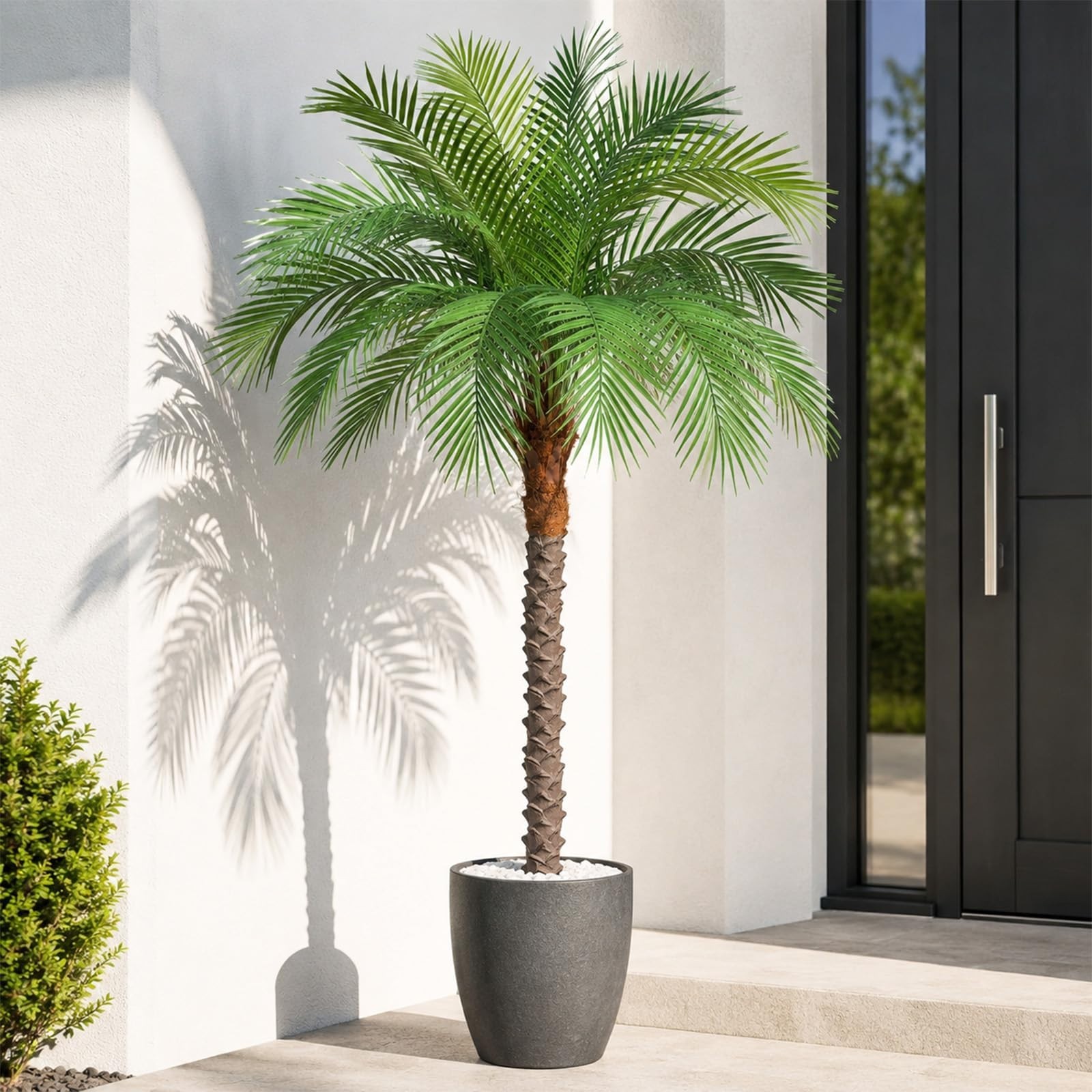 5ft Artificial Phoenix Palm Tree – Faux Coconut Silk Tropical Plant for Home, Of