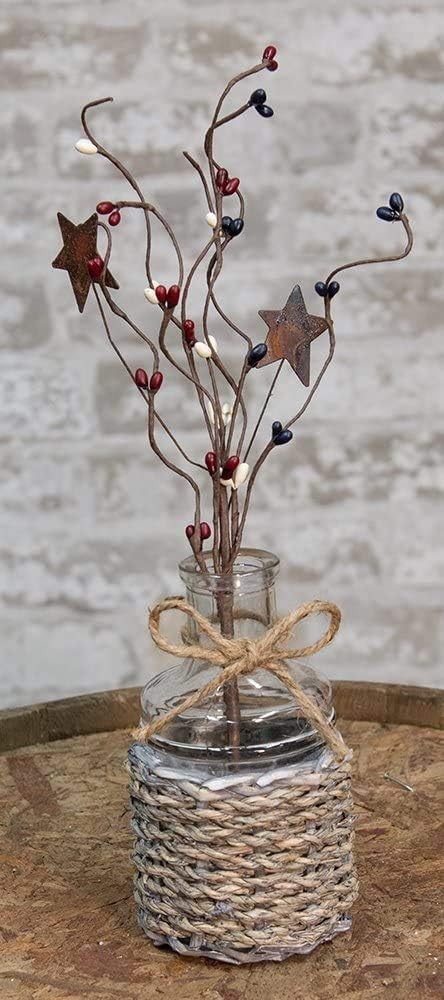HAPPY DEALS ~ Americana Pip Picks with Rusty Stars – 4 Pc Set | 12 inch (4 Pc…
