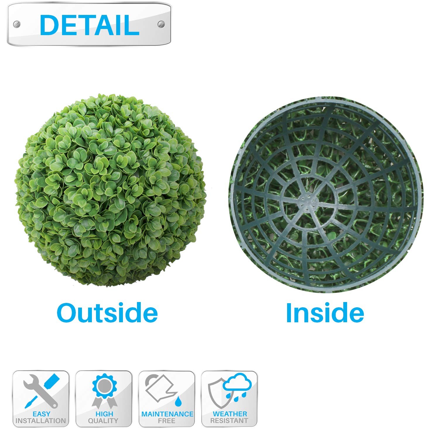 Paradise 15″ Artificial Lechuguilla Green 1 Piece Faux Leaf Indoor Outdoor De…
