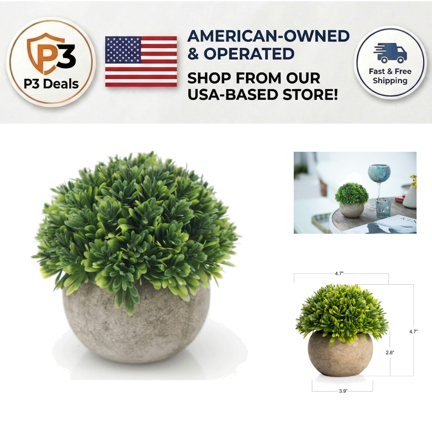Dust Resistant Artificial Boxwood Plant – Charming Decor for Every Occasion