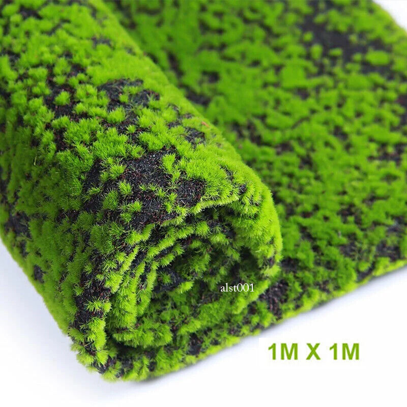 New Artificial Moss, Fake Green Plants, Room and Garden Decoration