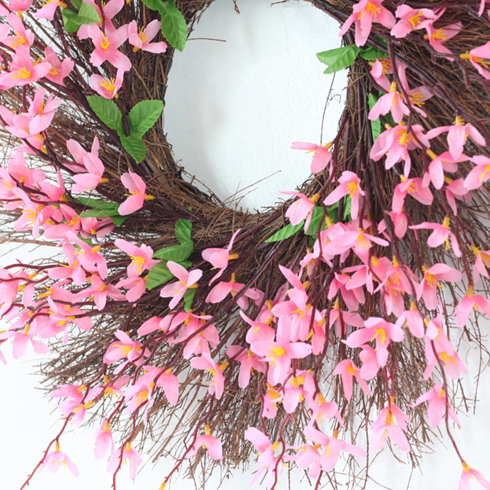Beautiful Decorative Flower Wreath For Front Door Or Wall Excellent