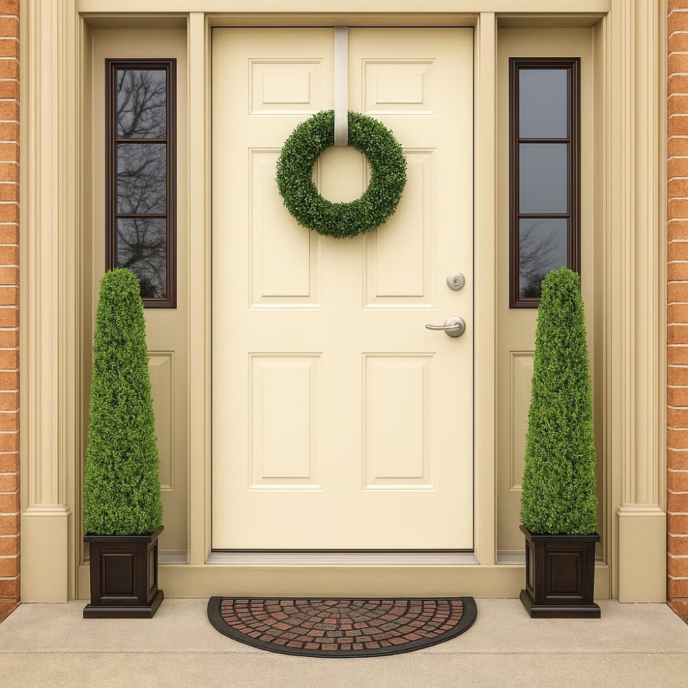 Wreath Artificial Wreath for the Front Door by Pure Garden Home Decor
