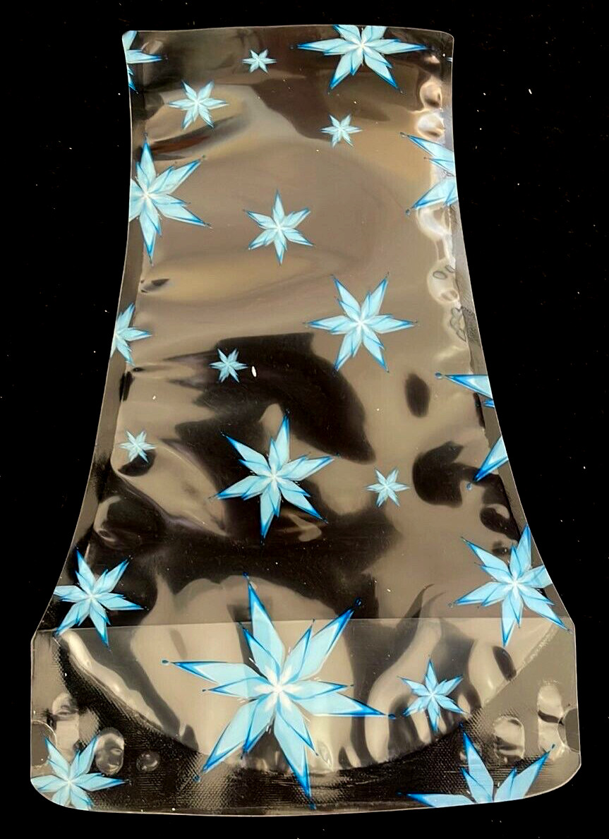 NEW 60 LARGE FOLDING PLASTIC VASES WHOLESALE TRANSPARENT ASSORTED/PATTERNS CLEAR