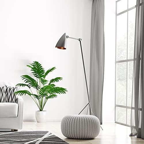 SAJANDAS Set of 2 Artificial Areca Palm Plants in Pots, 31 Inch Fake Tropical…