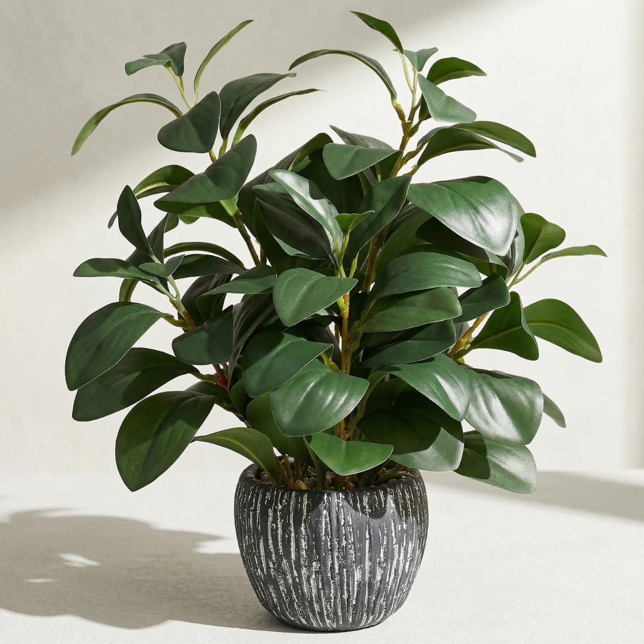 Artificial Plants for Home Decor – 13.2 Inch Fake 4in,