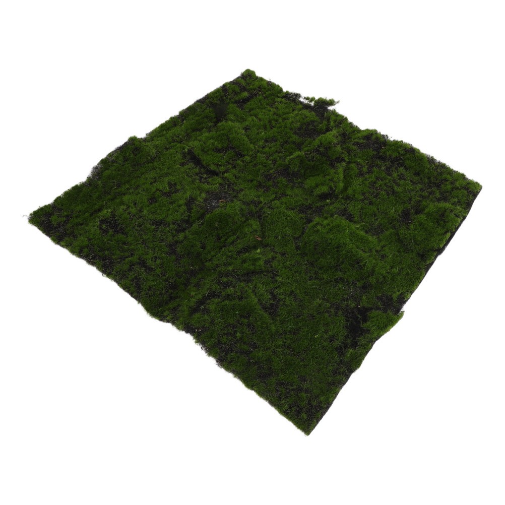 Green Artificial Moss for Crafts Indoor Faux Moss Mat for Planter Decoration