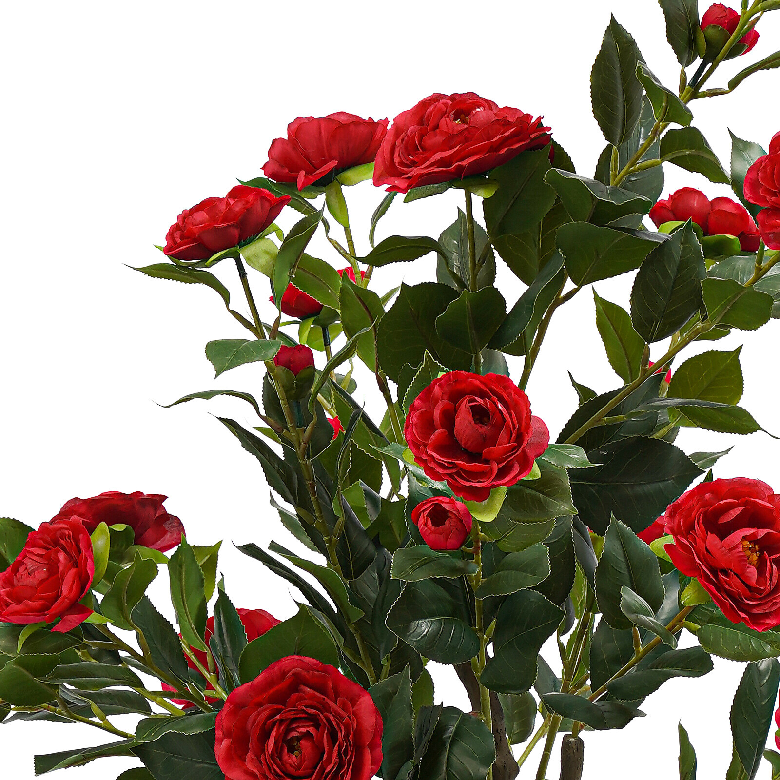 59in Artificial Camellia Tree Modern Home Decor (indoor/outdoor). Retail $65.08