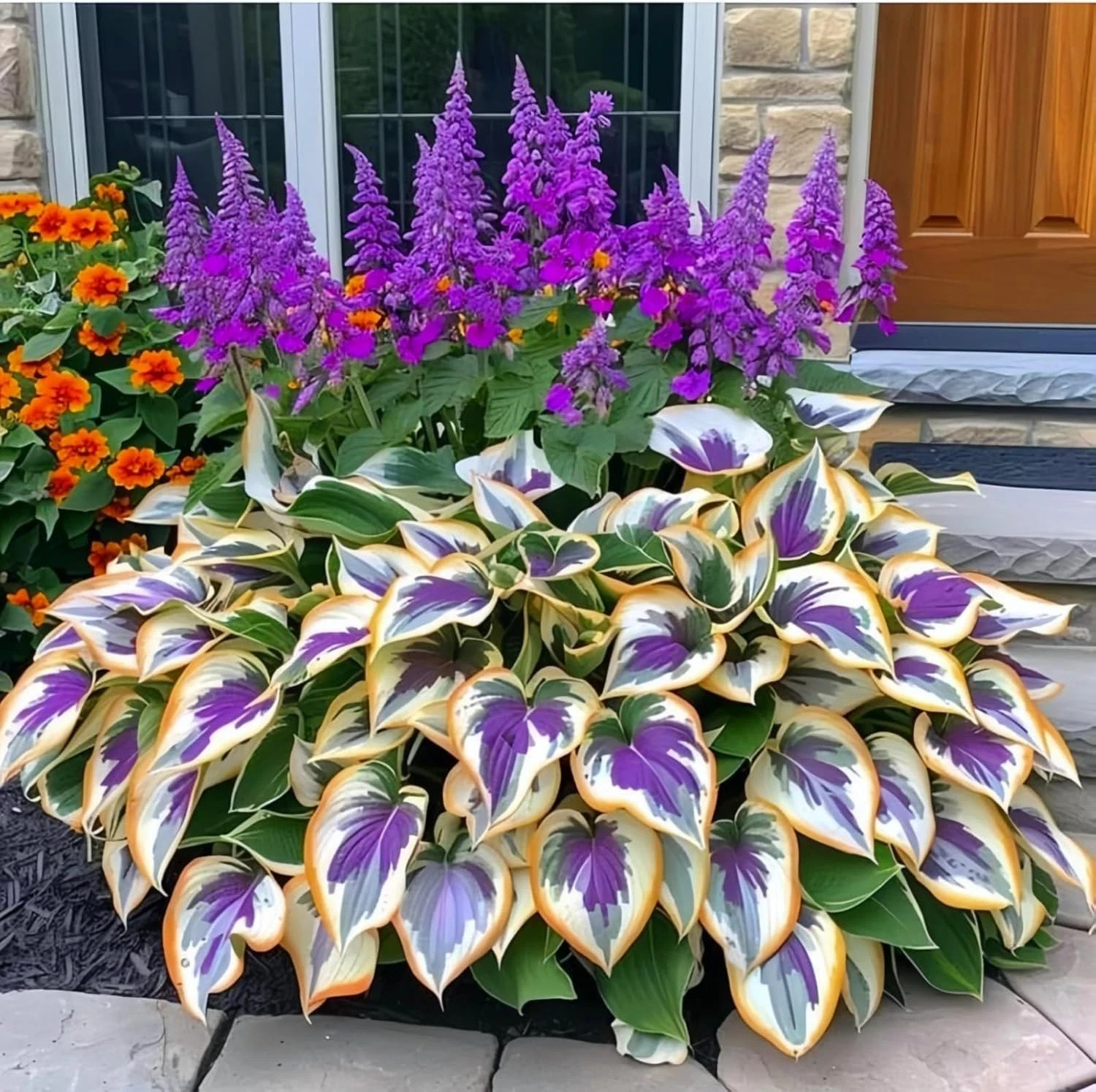 200pcs Mixed Hosta Seeds for Planting Colorful Hosta Plant Seeds Perennial