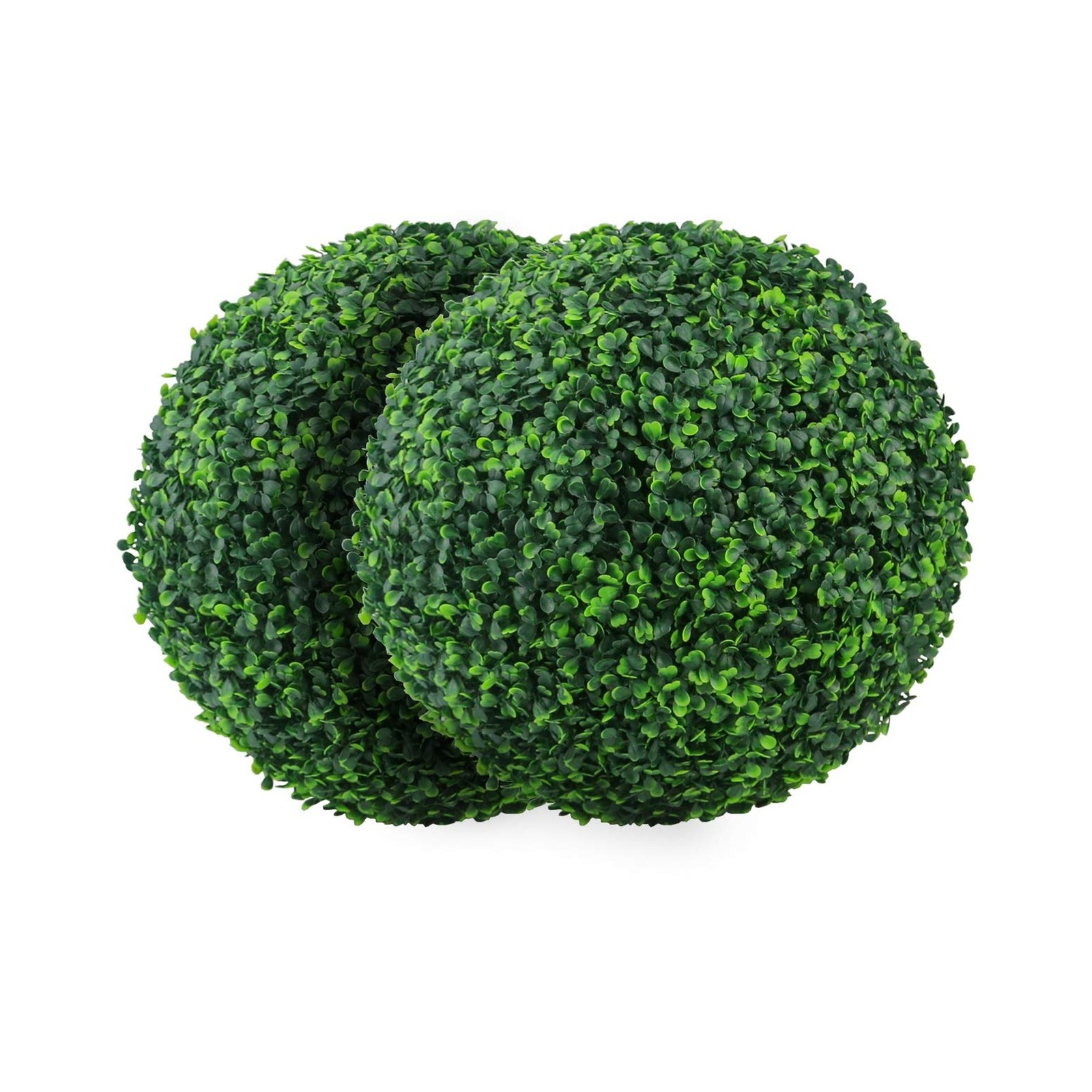Sunnyglade 2 PCS 19.7 inch 4 Layers Artificial Plant Topiary Ball Faux Boxwoo…