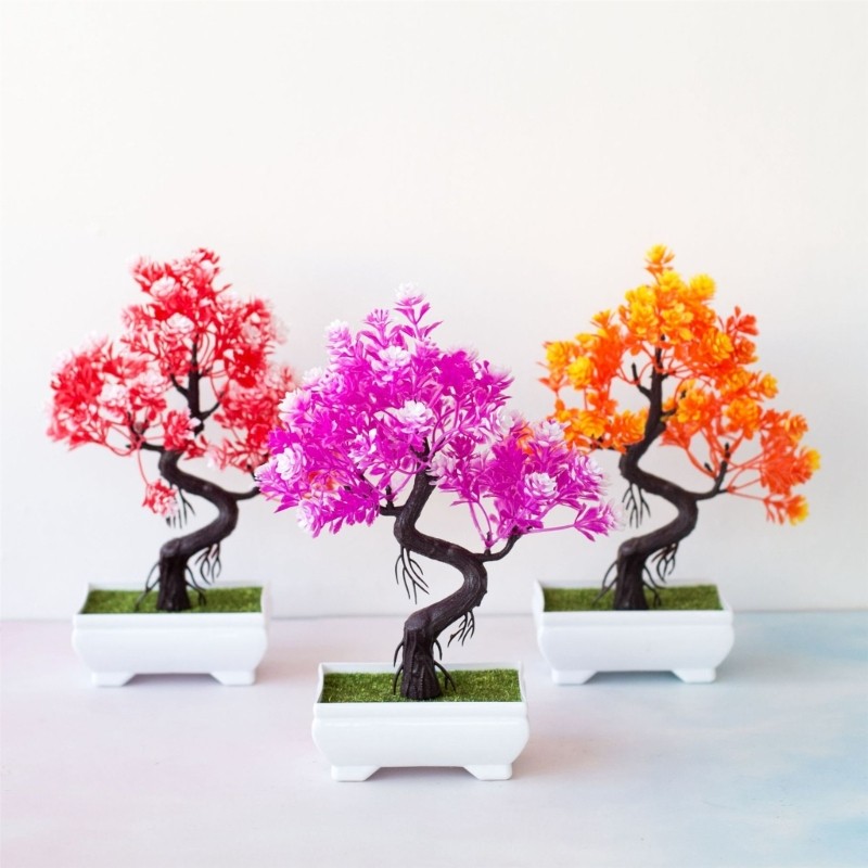 User Friendly Synthetic Mini Plant Decorative Plant for Functional Home Styling