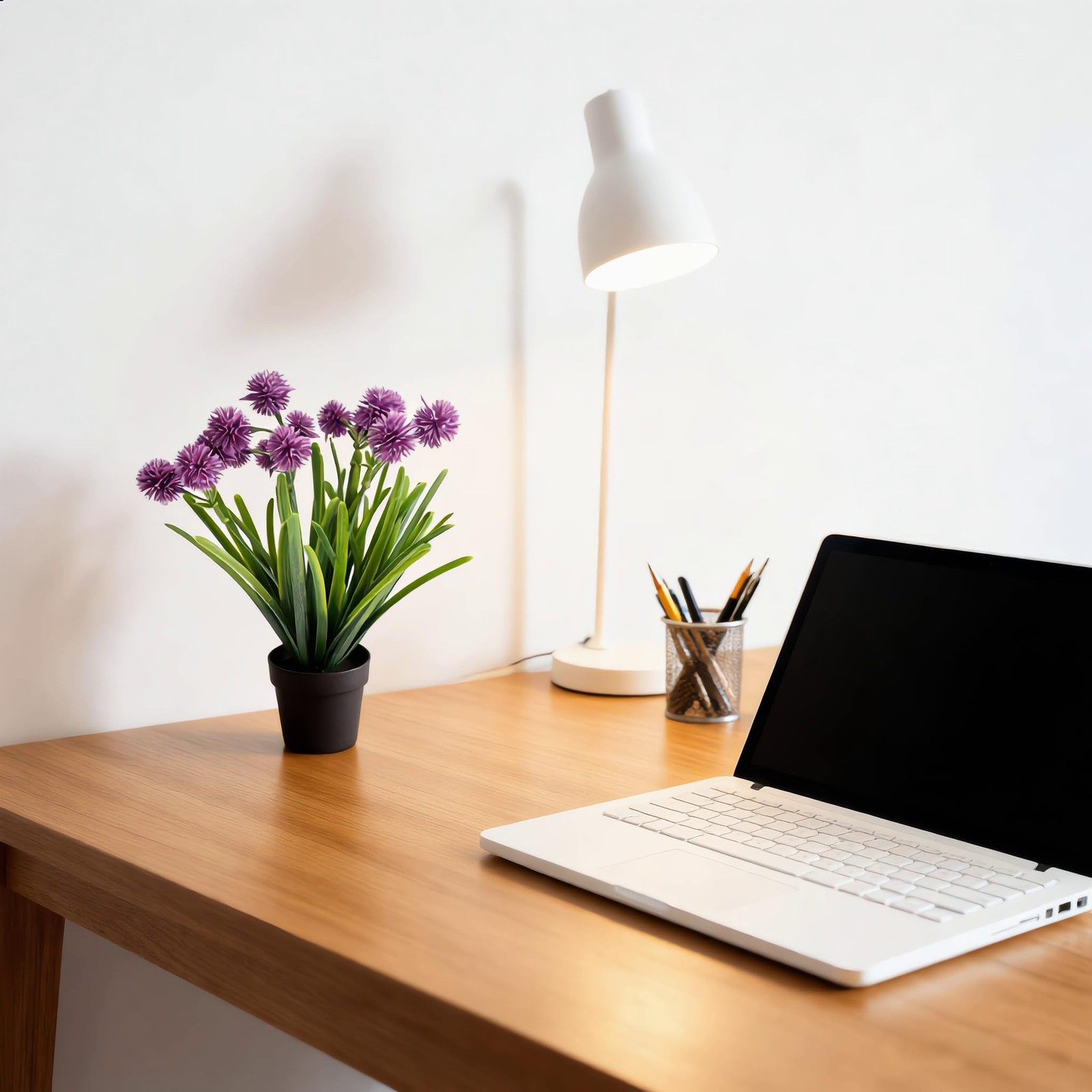 Artificial Potted Plants, Realistic Fake Greenery for Desk, Home Office Bathr…
