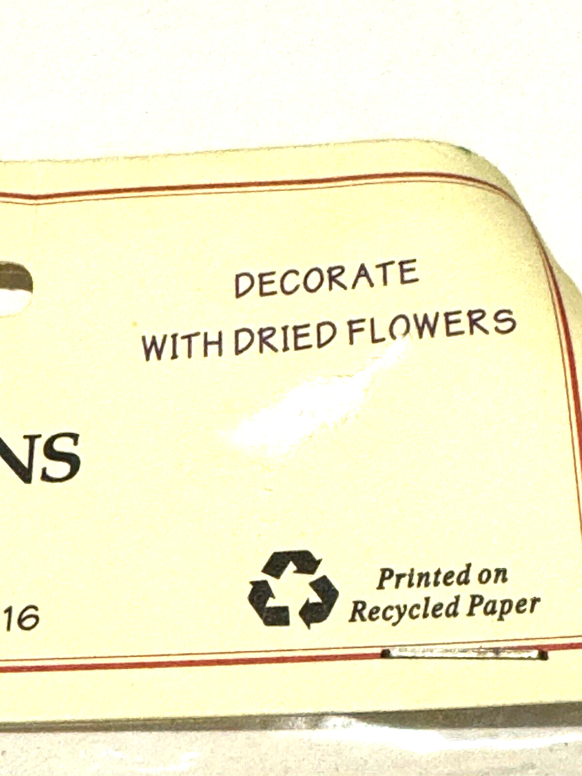 Grand Impressions Dried Florals Leaves Shark 825100 Wedding Craft Decor NEW READ