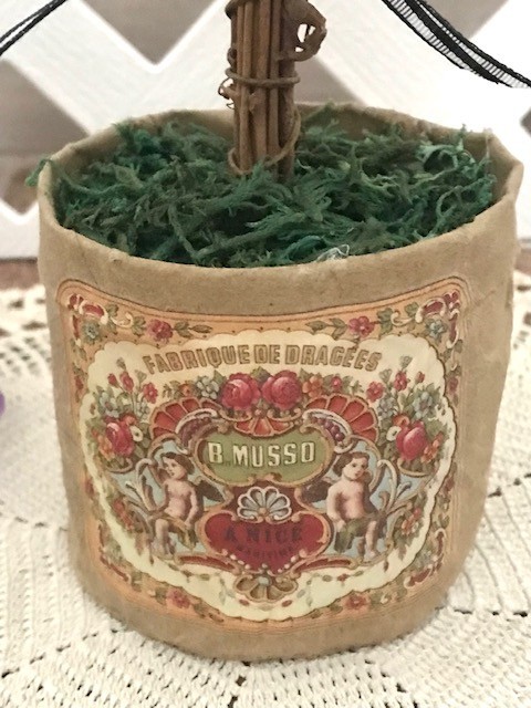 *BOXWOOD IN A BAG* SMALL 10″ TOPIARY ARTIFICIAL PLANT TREE SO CUTE!!!!