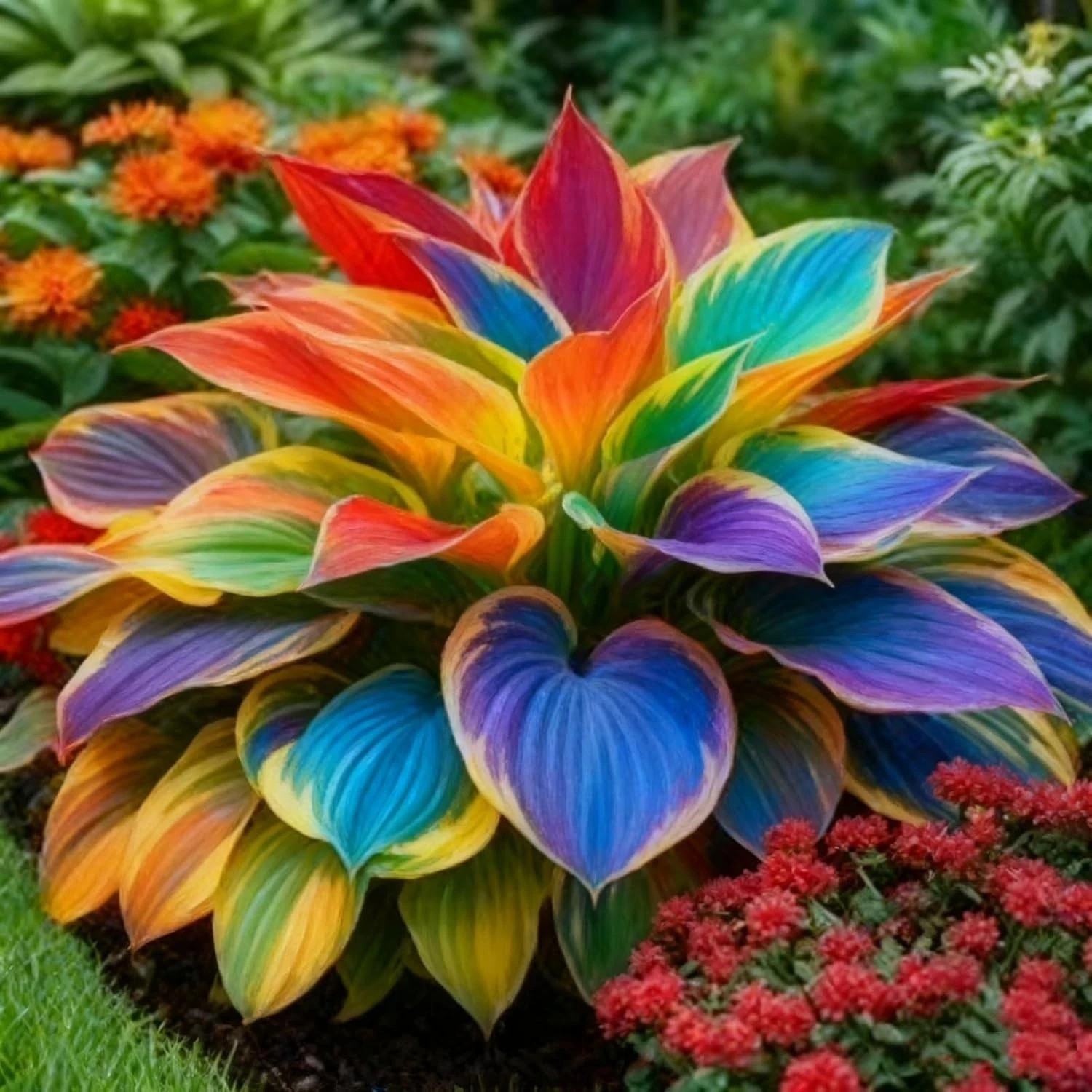 220+ Mixed Color Hosta Seeds for Planting – Hostas Seeds Rare Perennial, Flower