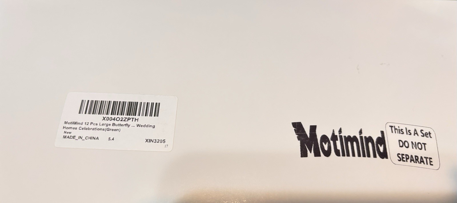 Wedding Butterflies Green Artificial butterfly Bunch 3 Set, 12 Pack, Gold Green