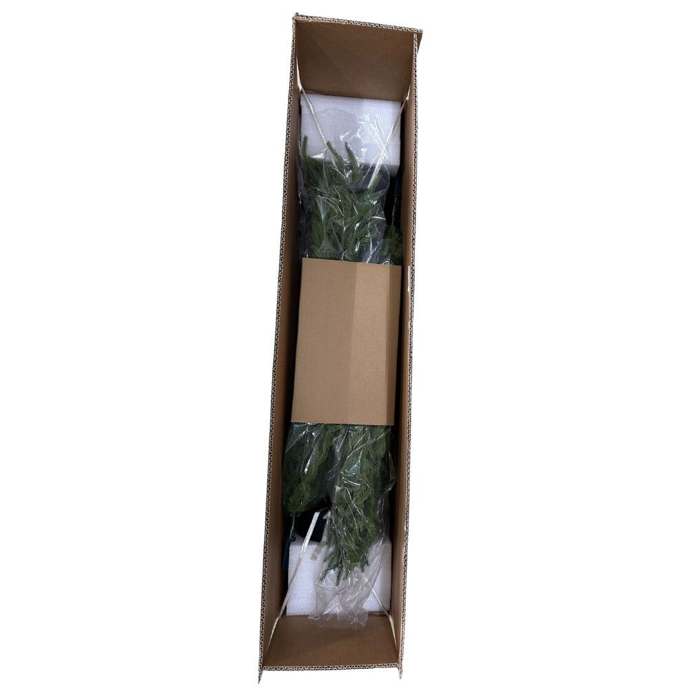 Real Touch 5ft Artificial Pine Tree in Pot, 2 Piece Set, Indoor/Outdoor