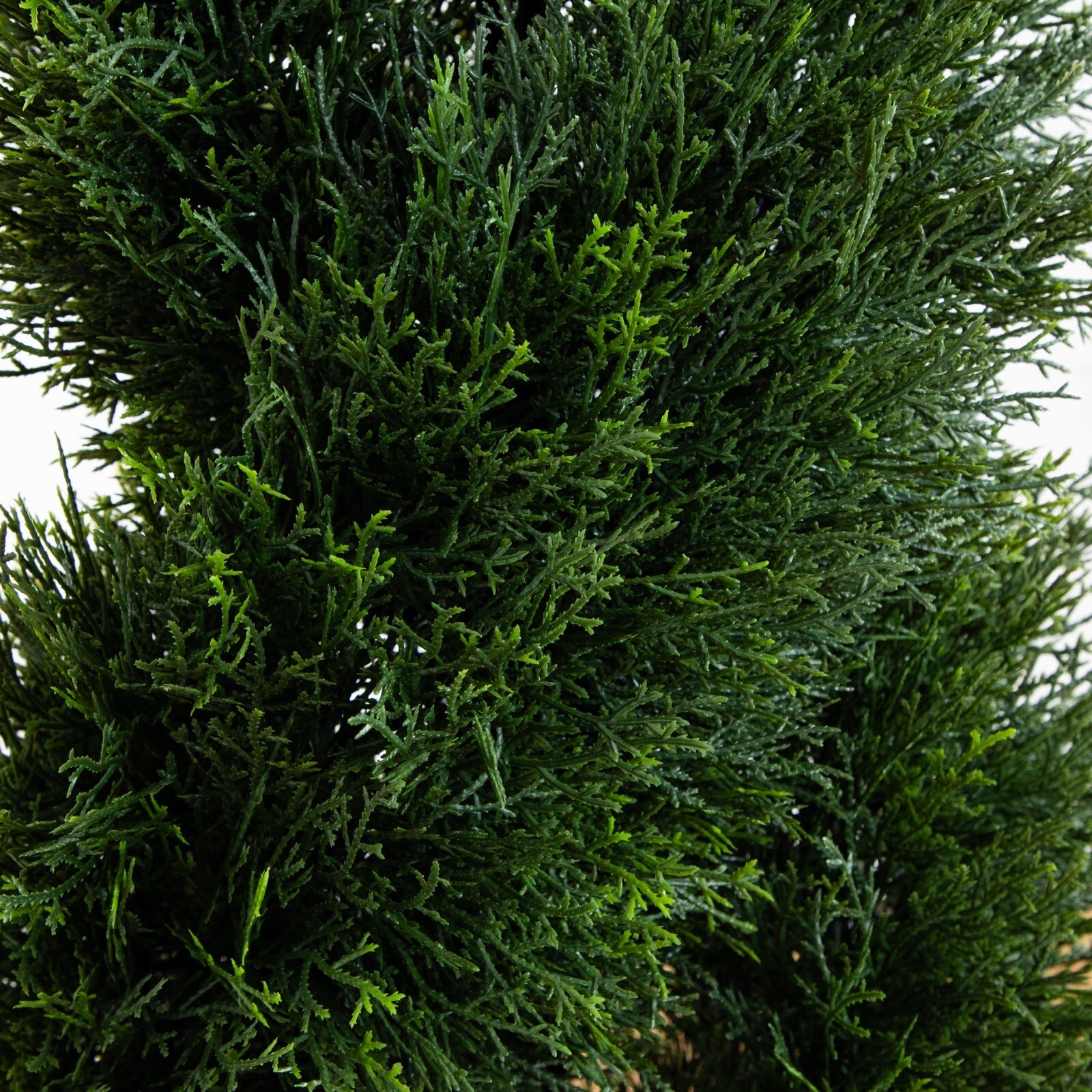 4’ Double Pond Cypress Spiral Topiary Tree UV (Indoor/Outdoor). Retail $243