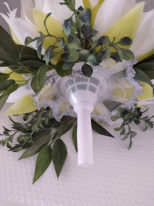 Artificial lotus flower bouquet