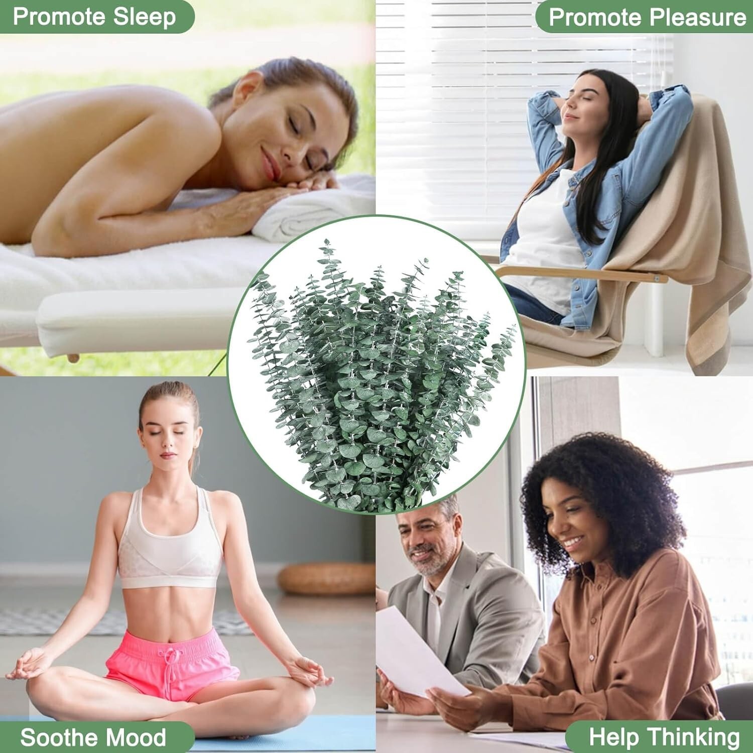 15 Pcs Natural Eucalyptus for Shower Bundle 100% Real Eucalyptus 17″ Dried Pr…