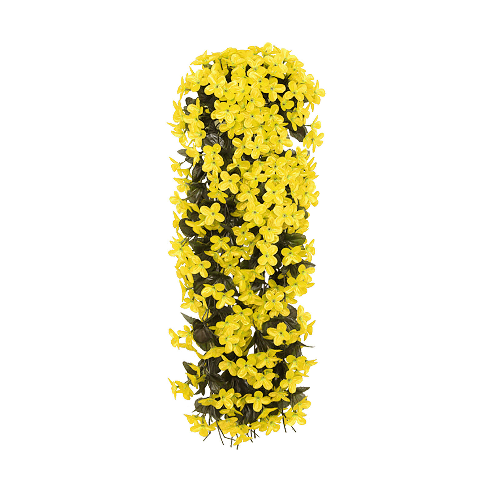 Vivids Artificial Hanging Orchid Bunch Hanging Flowers Artificial Violet Flower