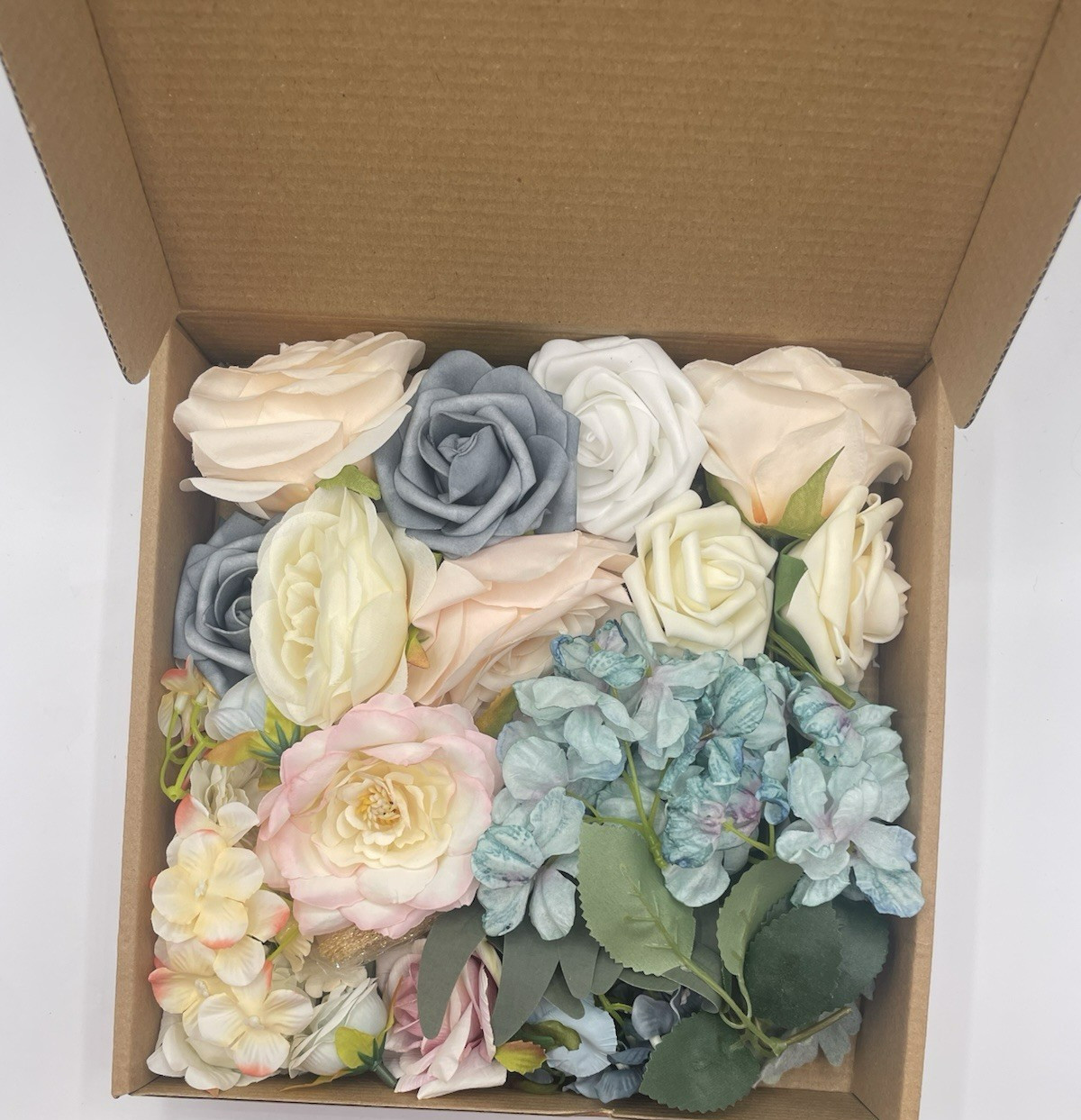 Sella Flora Artificial Flowers Combo Box Set, New, DIY Centerpiece