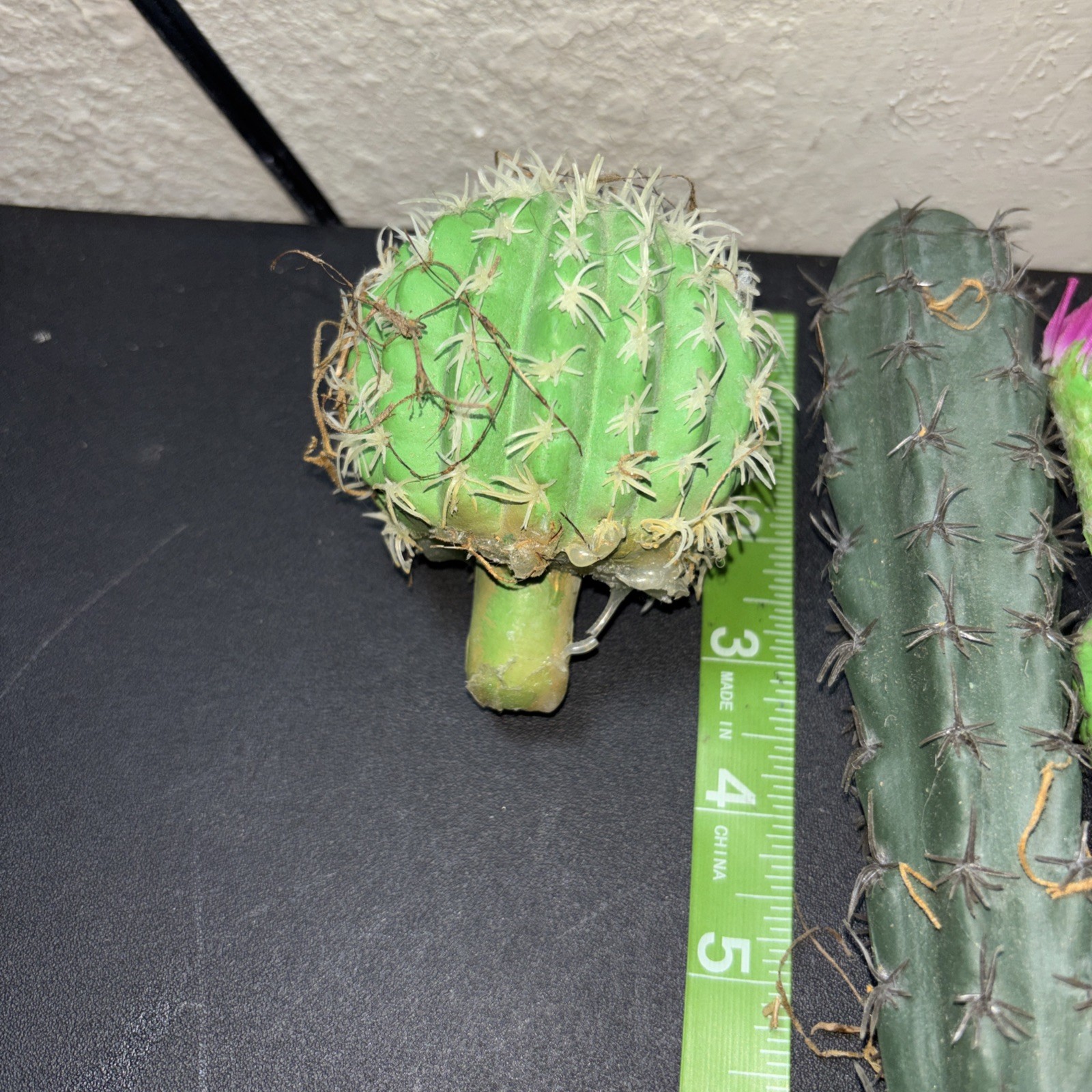 10 Faux Cactus Fake Saguaro Southwestern Plastic Succulent Decor B