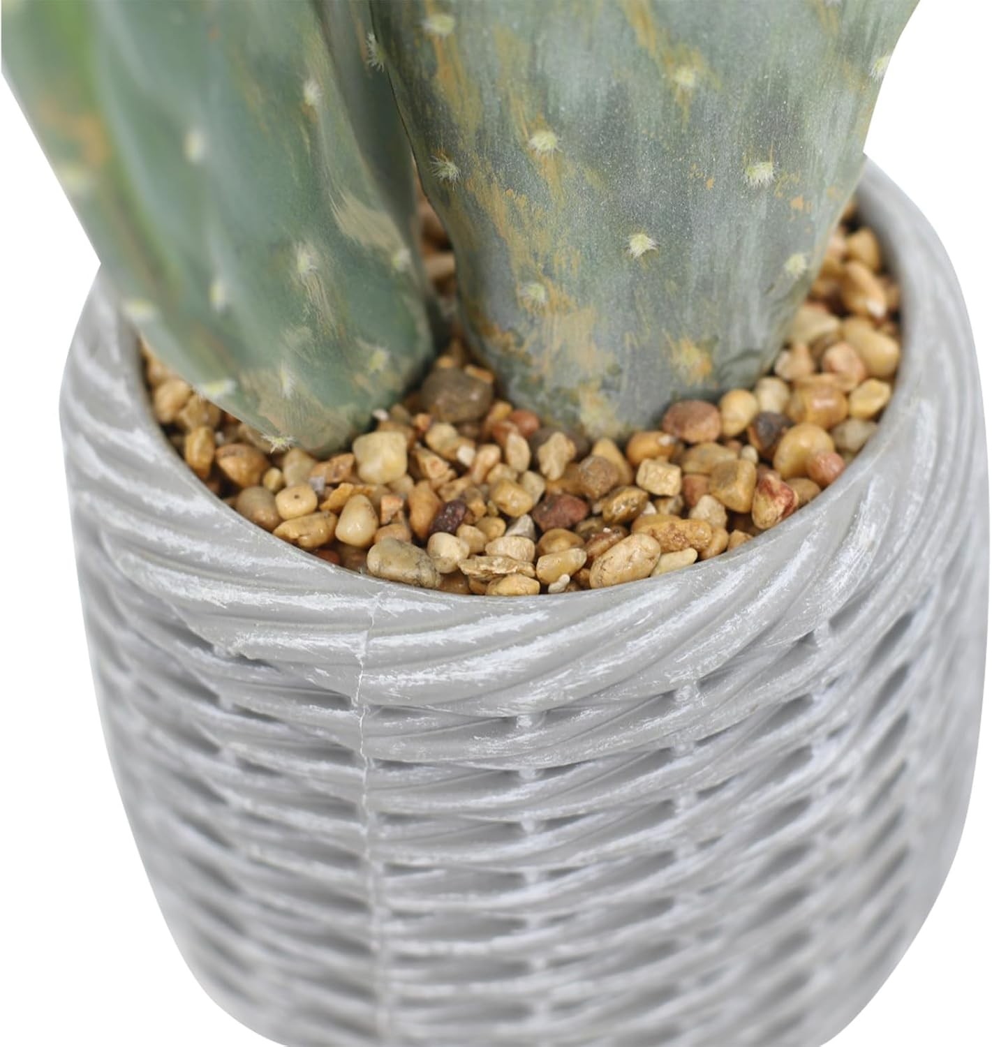 Artificial Cactus Potted Plant 42″ Tall Fake Big Cactus Plant for Indoor Outdoor