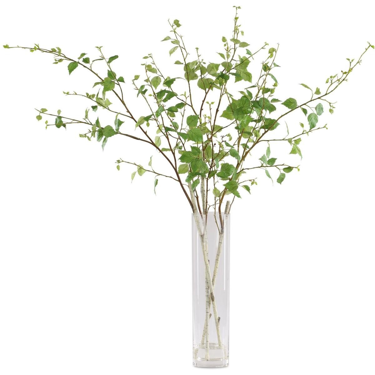 Uttermost 60254 Nigra Green Birch in Vase Centerpiece